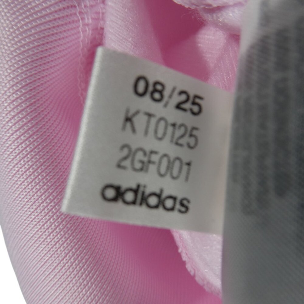 Adidas Women’s Large Clear Pink 2‑PC Track Suit Set Jacket KT0125 Pants JD4537 - Picture 6 of 15